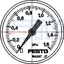192733 Манометр MA-40-1,6-G1/8-MPA FESTO
