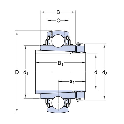 Подшипник YSA 207-2FK SKF Подшипник YSA 207-2FK SKF