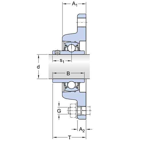 Подшипниковый узел FYT 1.1/8 FM SKF Подшипниковый узел FYT 1.1/8 FM SKF
