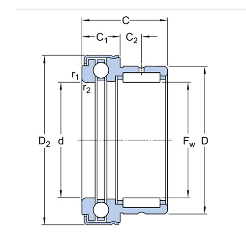 Подшипник NKX 20 Z SKF Подшипник NKX 20 Z SKF