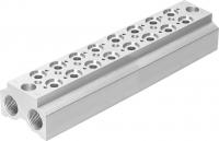 550616 Плита для блочного монтажа CPE14-3/2-PRS-3/8-8-NPT FESTO 550616 Плита для блочного монтажа CPE14-3/2-PRS-3/8-8-NPT FESTO