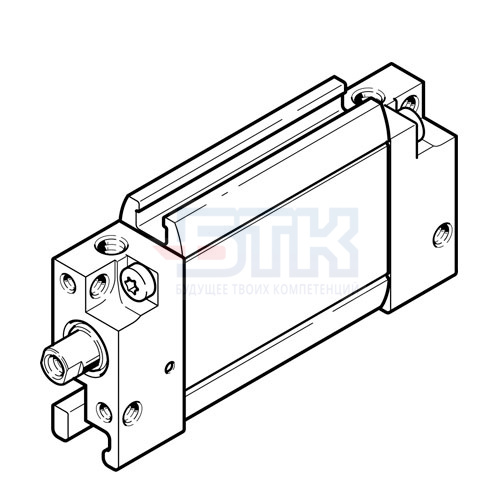164008 Плоский цилиндр DZF-12-100-P-A FESTO