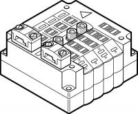536736 Электрический интерфейс CPV10-GE-ASI-4E3A-Z M8 FESTO 536736 Электрический интерфейс CPV10-GE-ASI-4E3A-Z M8 FESTO