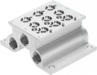 550080 Плита для блочного монтажа CPE14-PRS-3/8-3-NPT FESTO