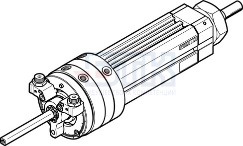 556477 Линейно-поворотный привод DSL-25-50-270-P-A-S20-B FESTO 556477 Линейно-поворотный привод DSL-25-50-270-P-A-S20-B FESTO