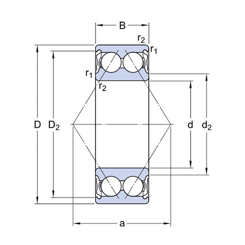 Подшипник 3315 A-2Z/C3 SKF Подшипник 3315 A-2Z/C3 SKF