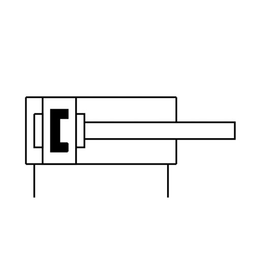 161224 Плоский цилиндр DZF-12-10-A-P-A FESTO 161224 Плоский цилиндр DZF-12-10-A-P-A FESTO