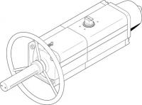 8005052 Неполноповоротный привод DAPS-0480-090-RS2-F1012-MW FESTO 8005052 Неполноповоротный привод DAPS-0480-090-RS2-F1012-MW FESTO