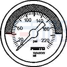 526787 Манометр MA-40-232-R1/8-PSI-E-RG FESTO 526787 Манометр MA-40-232-R1/8-PSI-E-RG FESTO