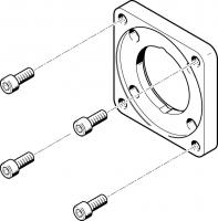 558026 Фланец электродвигателя EAMF-A-62A-100A FESTO