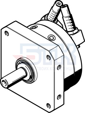 547572 Неполноповоротный привод DSM-12-270-CC-A-B FESTO 547572 Неполноповоротный привод DSM-12-270-CC-A-B FESTO