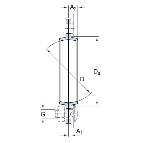 Корпус подшипника PF 52 SKF Корпус подшипника PF 52 SKF