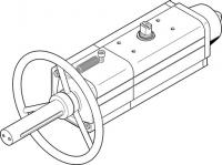 8005027 Неполноповоротный привод DAPS-0053-090-RS2-F0507-MW FESTO 8005027 Неполноповоротный привод DAPS-0053-090-RS2-F0507-MW FESTO