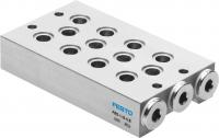 11900 Плита для блочного монтажа PRS-1/8-4-B FESTO 11900 Плита для блочного монтажа PRS-1/8-4-B FESTO