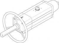 8005047 Неполноповоротный привод DAPS-0360-090-RS2-F1012-MW FESTO