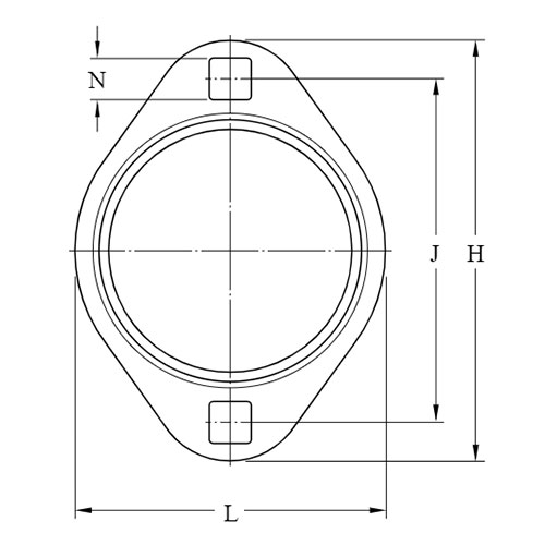 Корпус подшипника PFT 52 SKF Корпус подшипника PFT 52 SKF