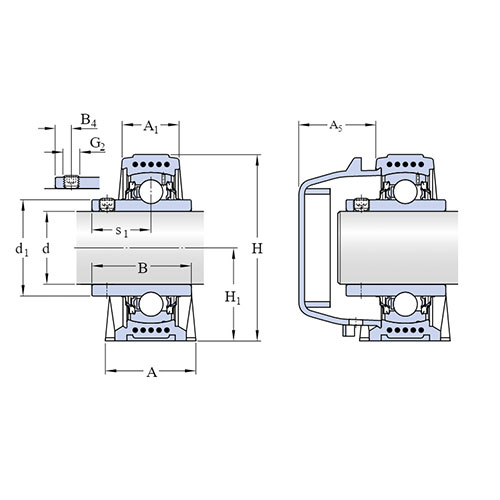 Подшипниковый узел SYWK 40 YTH SKF Подшипниковый узел SYWK 40 YTH SKF