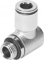 558820 Угловой штуцер с цанговым зажимом и резьбой NPQM-LK-G18-Q8-P10 FESTO