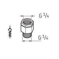 Обратный клапан G1/4 LAPV 1/4 SKF