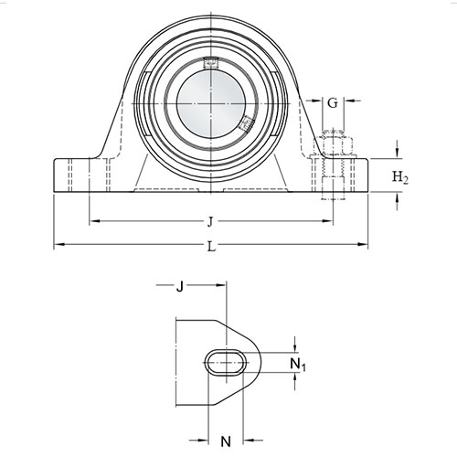 Подшипниковый узел SYWK 30 YTH SKF Подшипниковый узел SYWK 30 YTH SKF