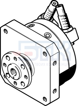 547581 Неполноповоротный привод DSM-25-270-CC-FW-A-B FESTO 547581 Неполноповоротный привод DSM-25-270-CC-FW-A-B FESTO