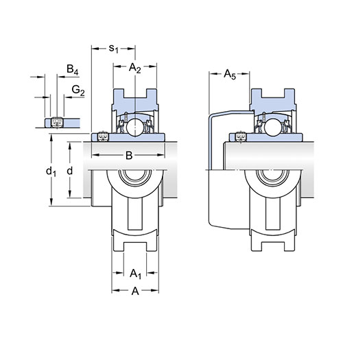 Подшипниковый узел TUWK 50 LTHR SKF Подшипниковый узел TUWK 50 LTHR SKF