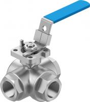 8096946 Шаровой кран VZBE-3/4-T-63-F-3L-F04-M-V15V15 FESTO