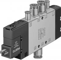 163806 Распределитель с электроуправлением CPE18-M3H-5LS-QS-10 FESTO