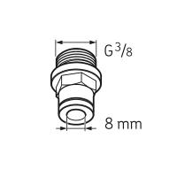 Штуцер с наружной резьбой G3/8 LAPF M3/8 SKF Штуцер с наружной резьбой G3/8 LAPF M3/8 SKF