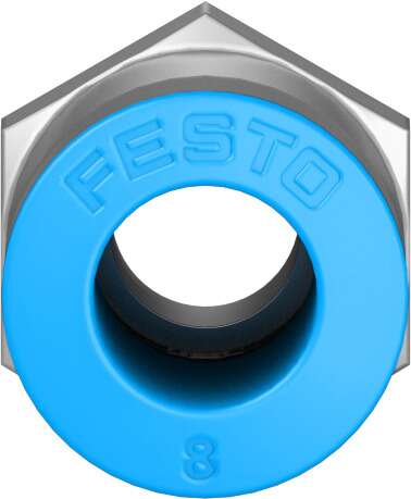 186098 Штуцер с цанговым соединением QS-G1/8-8 FESTO 186098 Штуцер с цанговым соединением QS-G1/8-8 FESTO