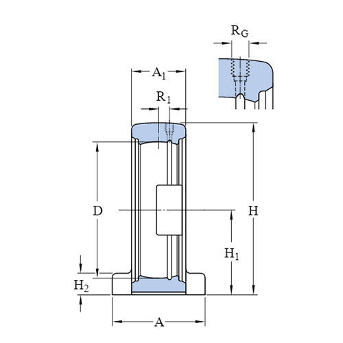 Корпус подшипника SYFJ 504 SKF Корпус подшипника SYFJ 504 SKF