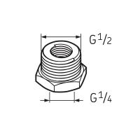 Переходник G1/4 – G1/2, LAPN 1/2 SKF Переходник G1/4 – G1/2, LAPN 1/2 SKF