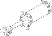 565807 Цилиндр на шарнирах DW-80-150-Y-AB-G FESTO