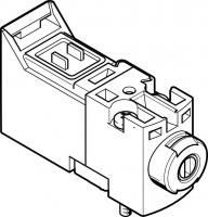 8025223 Распределитель с электроуправлением MHA1-M1R-3/2G-0,6-P3 FESTO