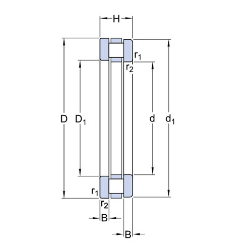 Подшипник 89432 M SKF Подшипник 89432 M SKF