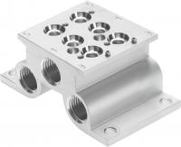 543821 Плита для блочного монтажа CPE10-PRS-1/4-2 FESTO 543821 Плита для блочного монтажа CPE10-PRS-1/4-2 FESTO