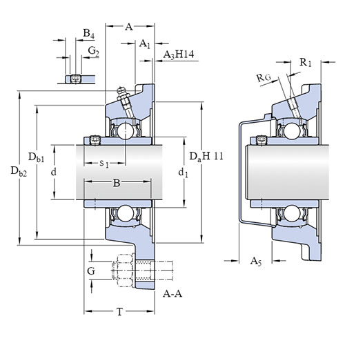 Подшипниковый узел FY 1.3/8 TF/W64 SKF Подшипниковый узел FY 1.3/8 TF/W64 SKF