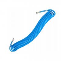 Спиральная полиуретановая пневмотрубка с фитингами PSGPU-M-12x8-3,5-3/8 Pemaks