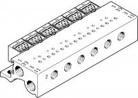 197223 Плита для блочного монтажа MHA1-PR4-3-M3-PI FESTO 197223 Плита для блочного монтажа MHA1-PR4-3-M3-PI FESTO