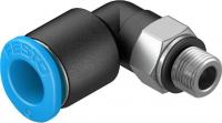 153335 Угловой штуцер с цанговым зажимом и резьбой QSML-M5-6 FESTO