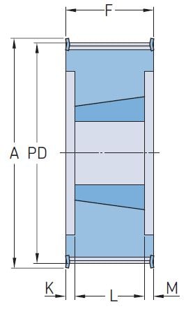 Зубчатый шкив PHP 48-8M-30TB SKF Зубчатый шкив PHP 48-8M-30TB SKF