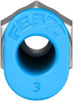 153301 Штуцер с цанговым соединением QSM-M3-3 FESTO 153301 Штуцер с цанговым соединением QSM-M3-3 FESTO
