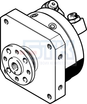 547583 Неполноповоротный привод DSM-32-270-P-FW-A-B FESTO 547583 Неполноповоротный привод DSM-32-270-P-FW-A-B FESTO