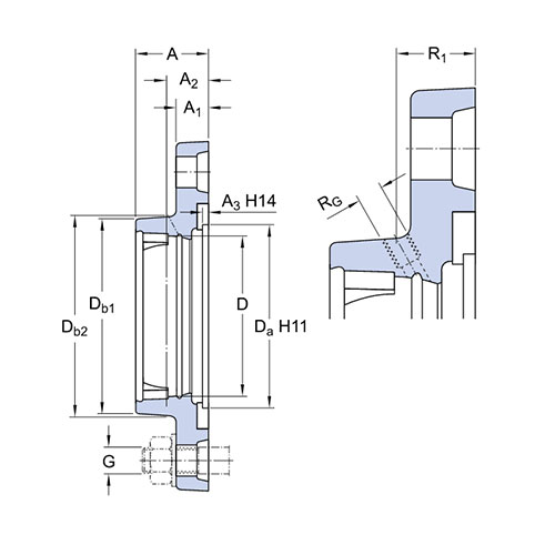 Корпус подшипника FYTJ 509 SKF Корпус подшипника FYTJ 509 SKF