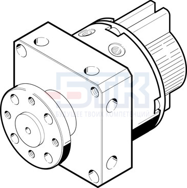 185943 Неполноповоротный привод DSM-10-90-P-A-FW FESTO 185943 Неполноповоротный привод DSM-10-90-P-A-FW FESTO