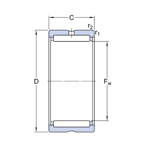 Подшипник RNA 6906 SKF Подшипник RNA 6906 SKF