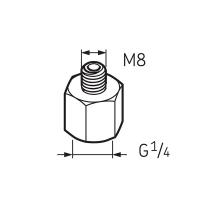Переходник G1/4 – M8 LAPN 8 SKF Переходник G1/4 – M8 LAPN 8 SKF