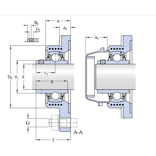 Подшипниковый узел FYL 1. THR SKF Подшипниковый узел FYL 1. THR SKF
