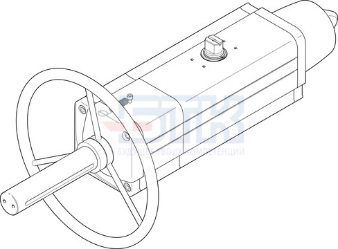8005045 Неполноповоротный привод DAPS-0240-090-RS4-F1012-MW FESTO 8005045 Неполноповоротный привод DAPS-0240-090-RS4-F1012-MW FESTO