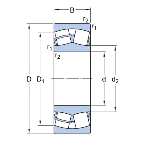 Подшипник 22219 EK/W64 SKF Подшипник 22219 EK/W64 SKF